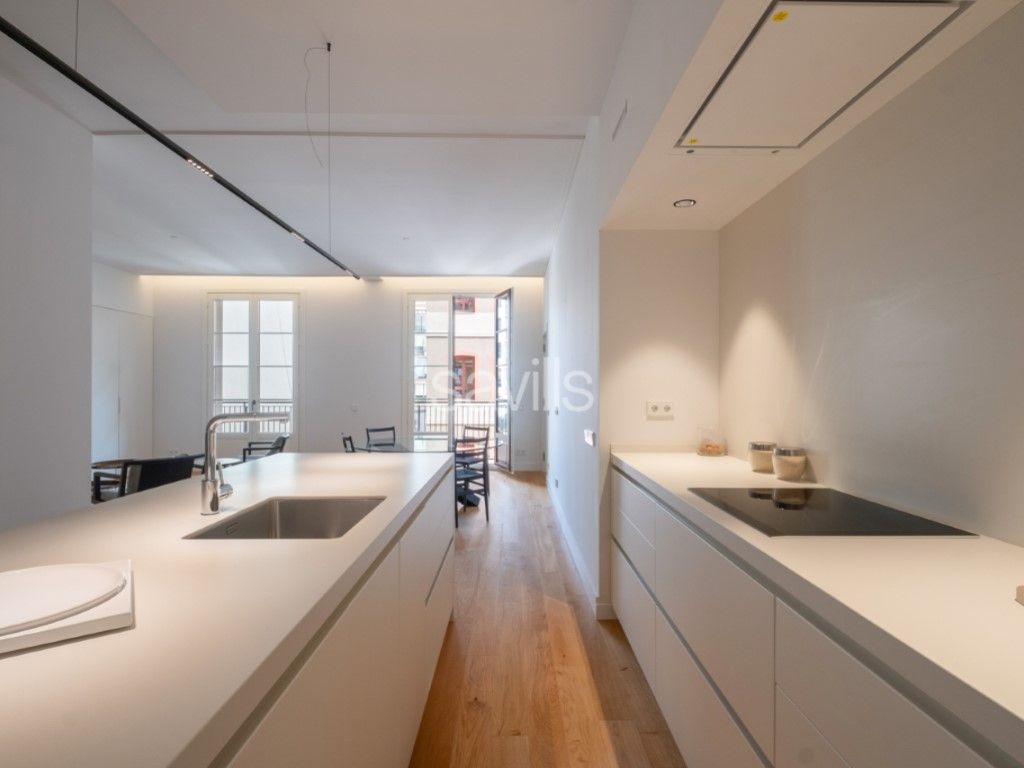 Kitchen of Apartment for sale in  Barcelona Capital