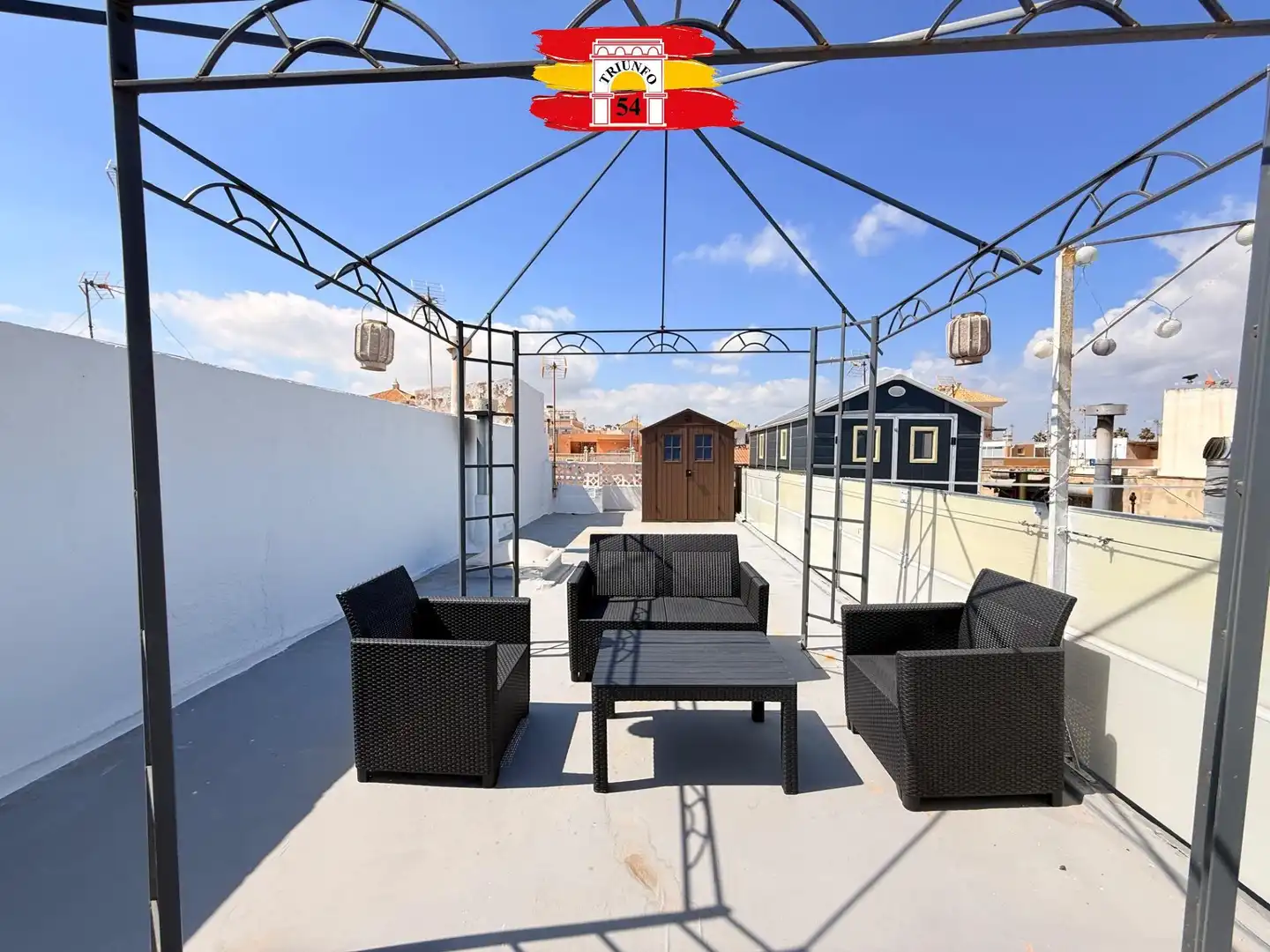 Terraza de Casa o chalet en venta en Pilar de la Horadada con Amueblado