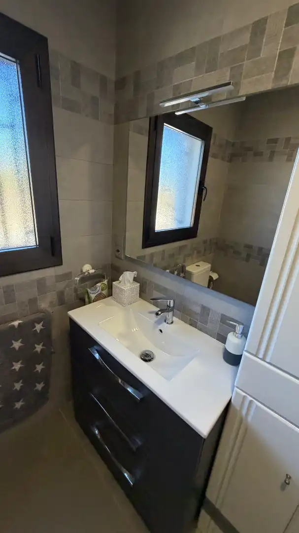 Bany de Casa o xalet en venda en Creixell amb Aire condicionat, Jardí privat i Terrassa