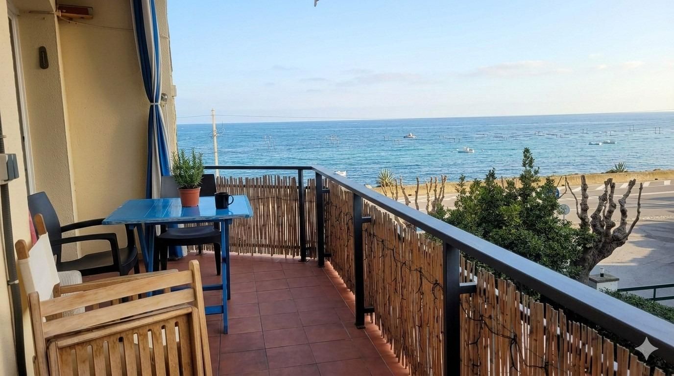 Terrasse von Wohnung zum Verkauf in Mataró mit Heizung, Privatgarten und Terrasse