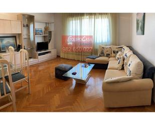 Living room of Duplex for sale in Lugo Capital  with Private garden, Parquet flooring and Terrace