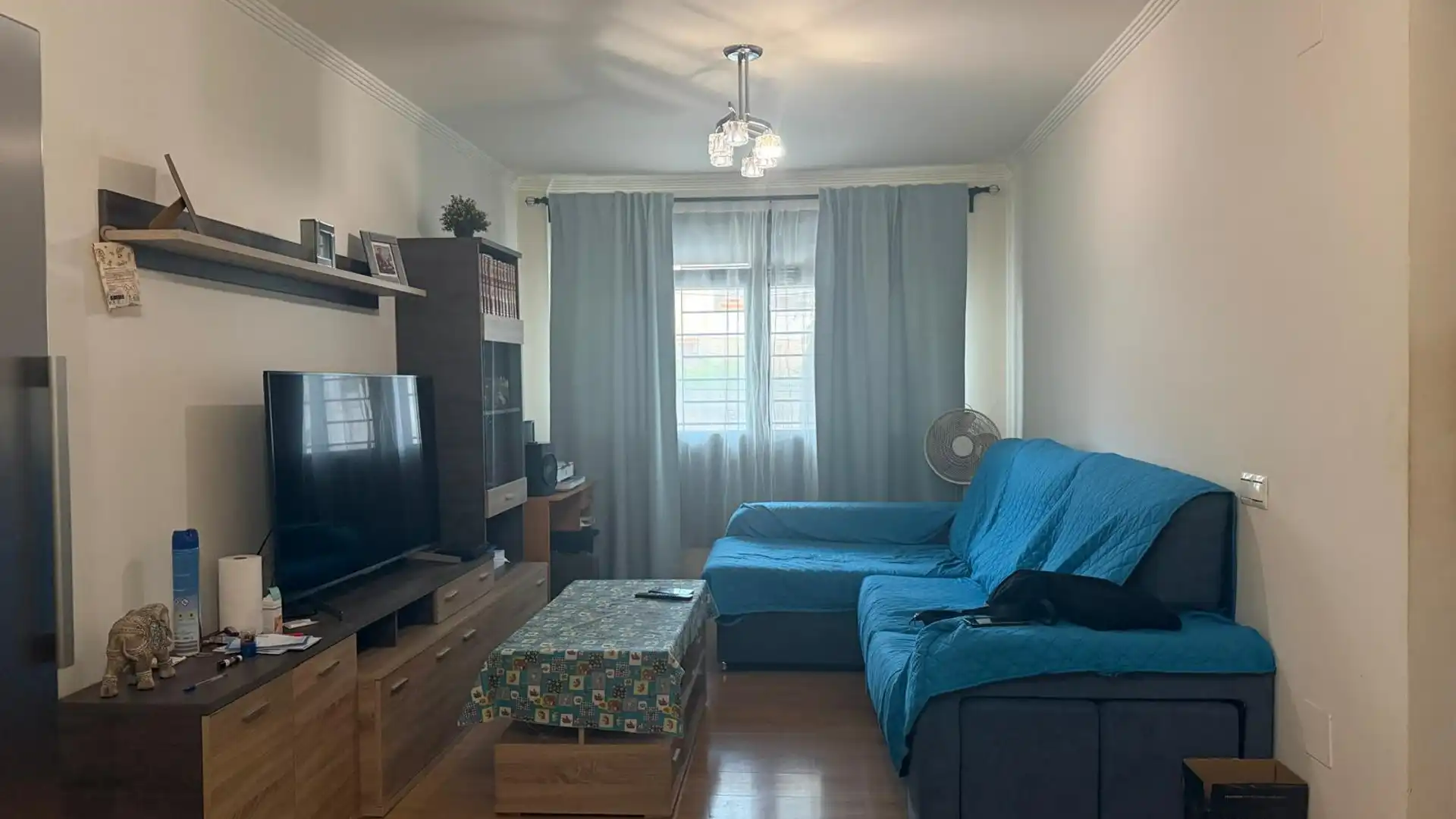 Sala de estar de Piso en venta en Torremolinos con Aire acondicionado, Trastero y Amueblado