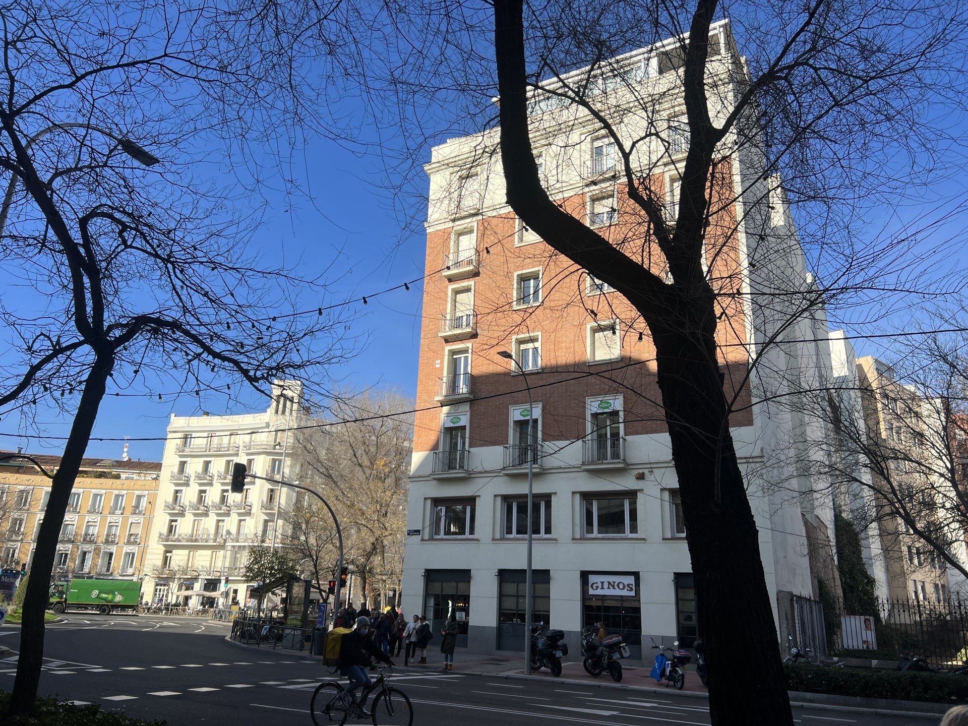 Exterior view of Flat to rent in  Madrid Capital  with Air Conditioner, Heating and Parquet flooring