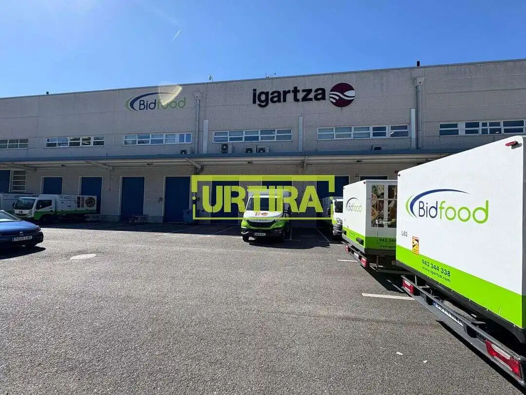 Exterior view of Industrial buildings for rent in Oiartzun