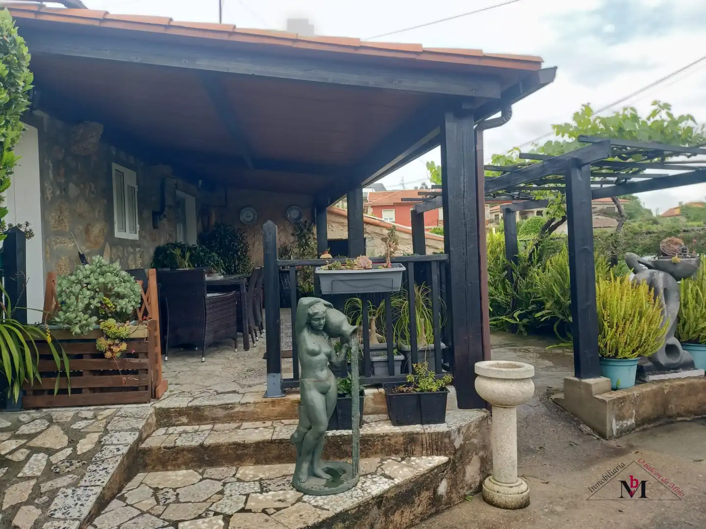 Terrasse von Haus oder Chalet zum Verkauf in Tomiño mit Möbliert