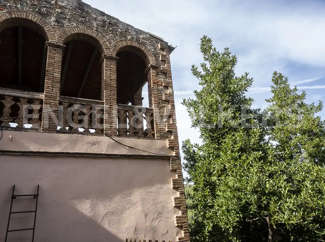 Vista exterior de Casa o xalet en venda en Marganell amb Aire condicionat, Calefacció i Jardí privat