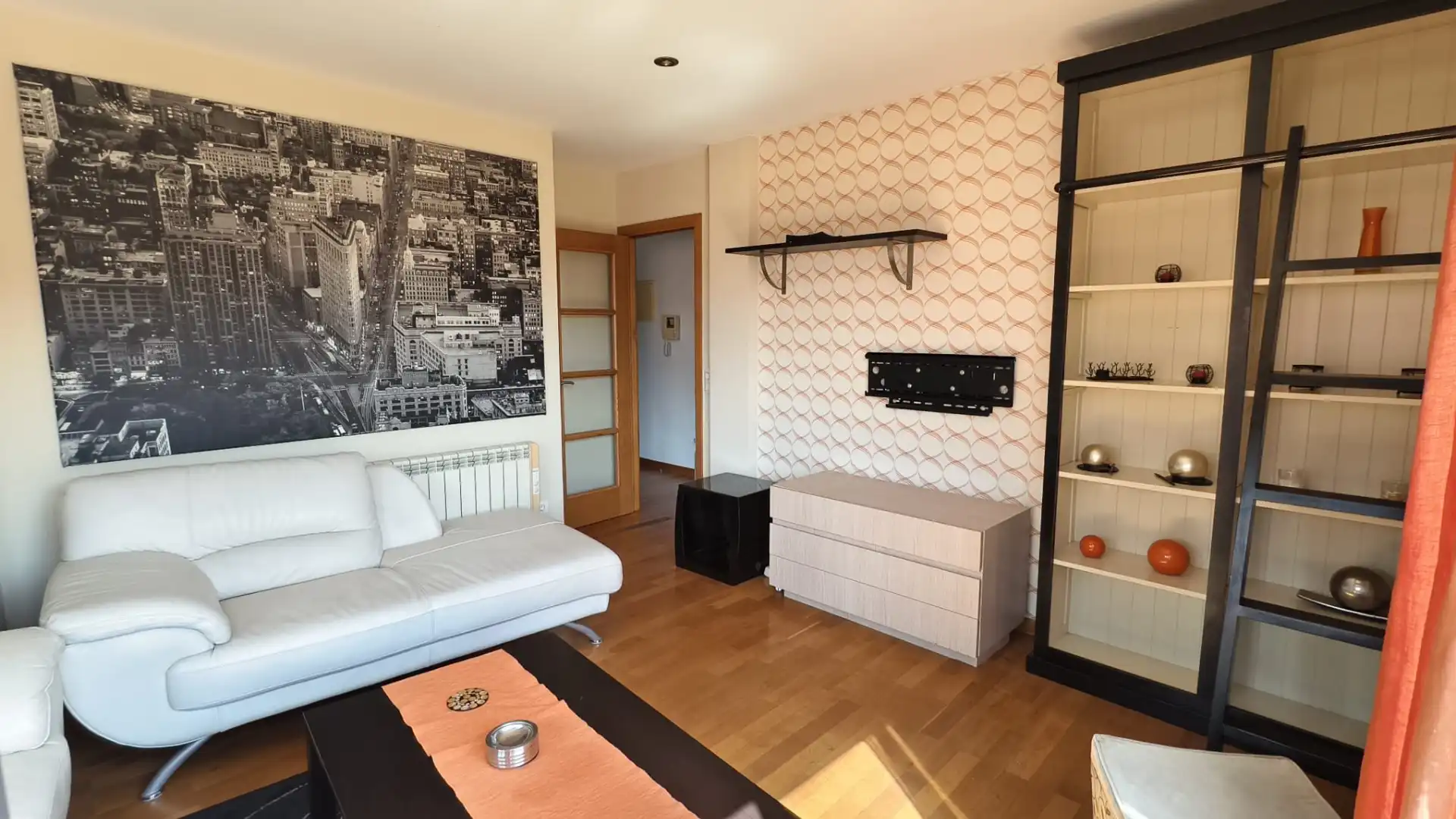 Sala de estar de Ático en venta en Oseiro