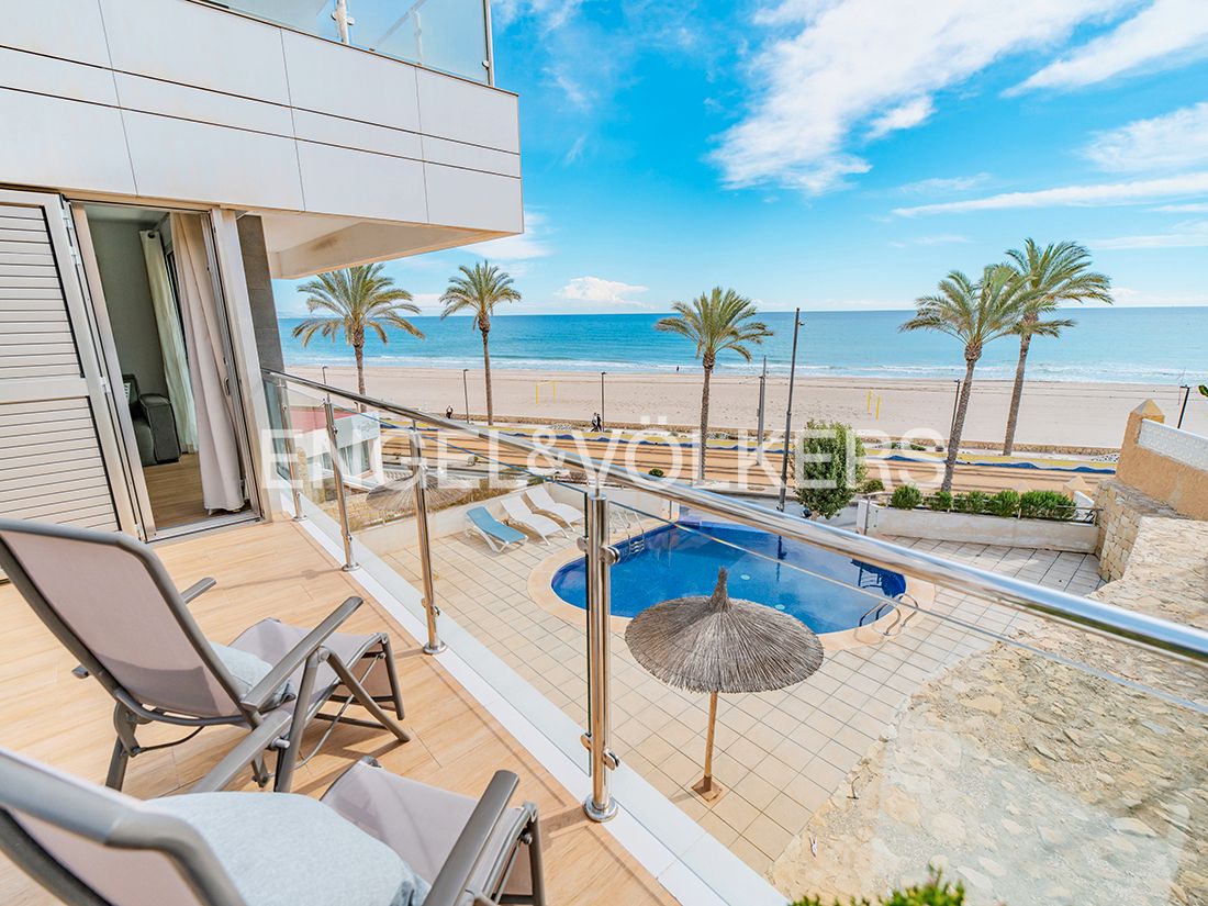 Terrace of Flat for sale in El Campello  with Air Conditioner, Heating and Terrace