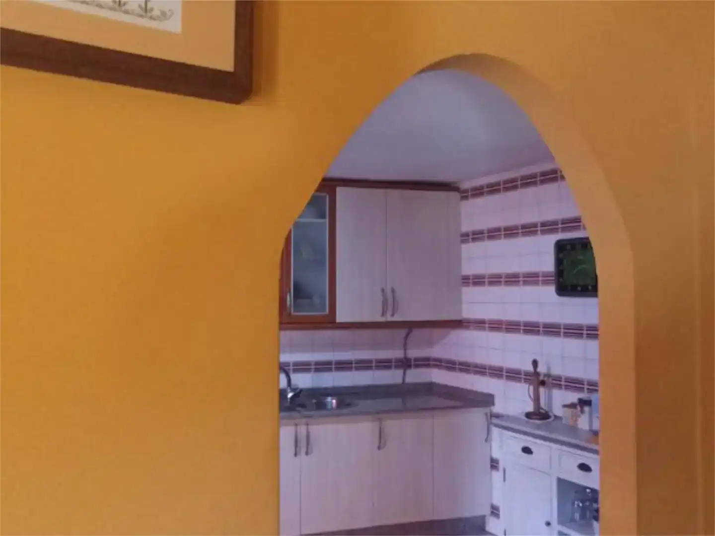 Küche von Dachboden zum Verkauf in Redondela mit Abstellraum