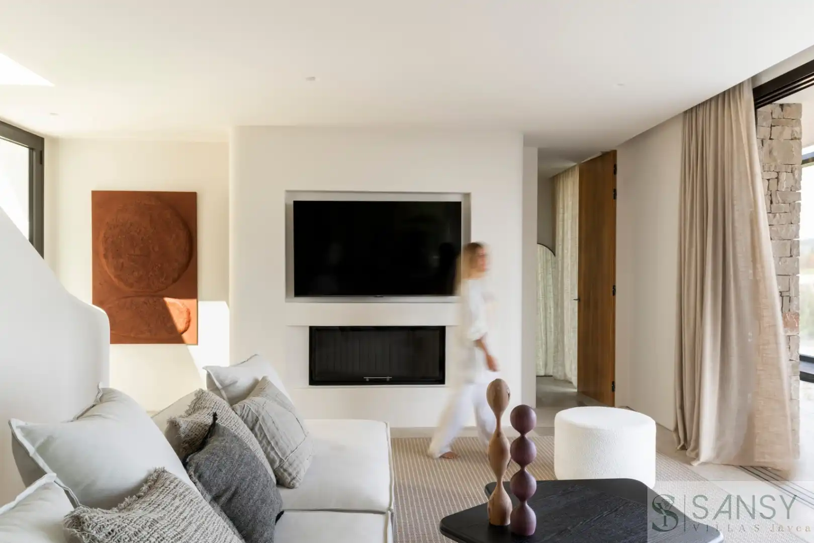 Sala d'estar de Casa o xalet en venda en Jávea / Xàbia amb Aire condicionat, Calefacció i Terrassa
