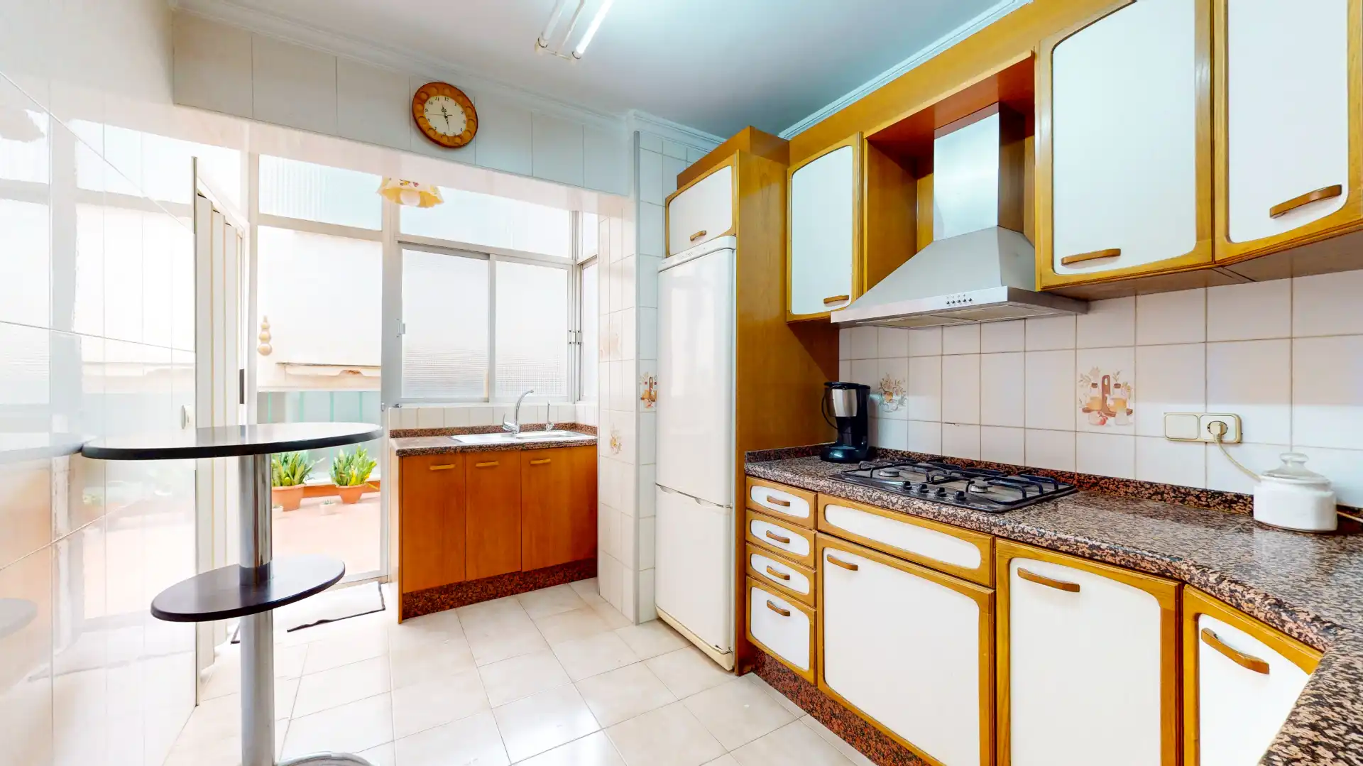 Kitchen of Flat for sale in Murcia  with Terrace, Furnished and Balcony
