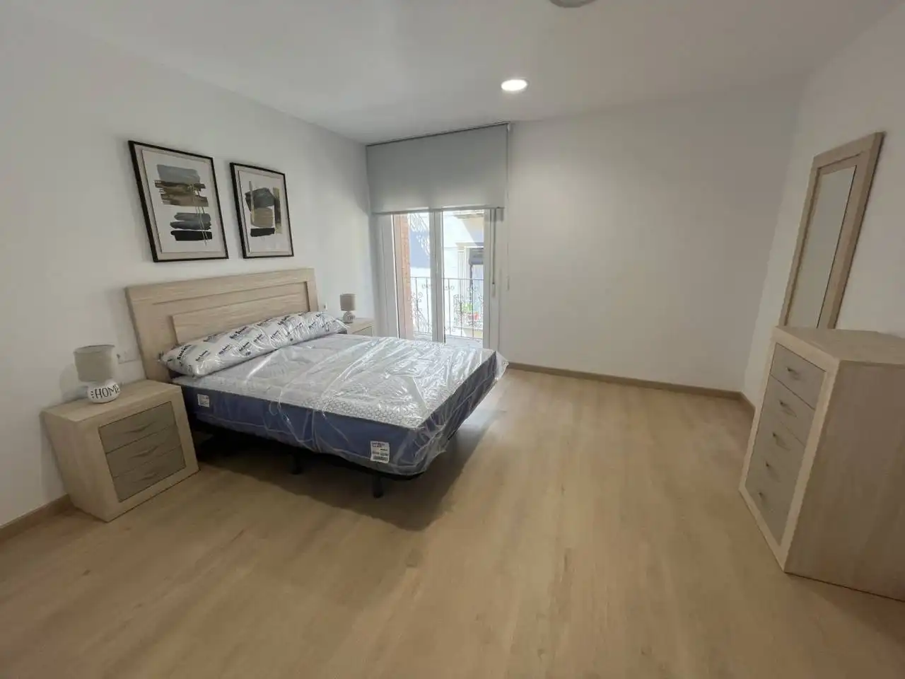 Schlafzimmer von Wohnung zur Miete in Alcañiz mit Klimaanlage, Heizung und Parkett