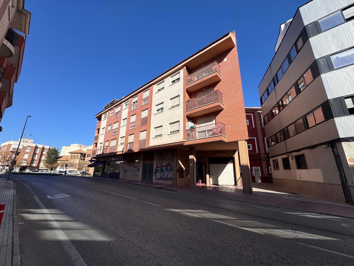 Exterior view of Flat for sale in  Murcia Capital  with Air Conditioner and Storage room