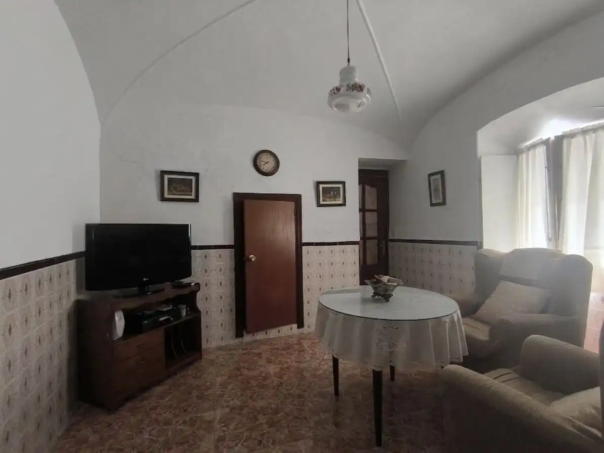 Sala d'estar de Casa o xalet en venda en Santiago de Alcántara, Cáceres