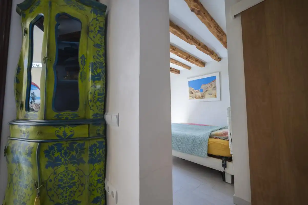 Bedroom of Ground floor for sale in Santa Eulària des Riu  with Air Conditioner, Heating and Private garden