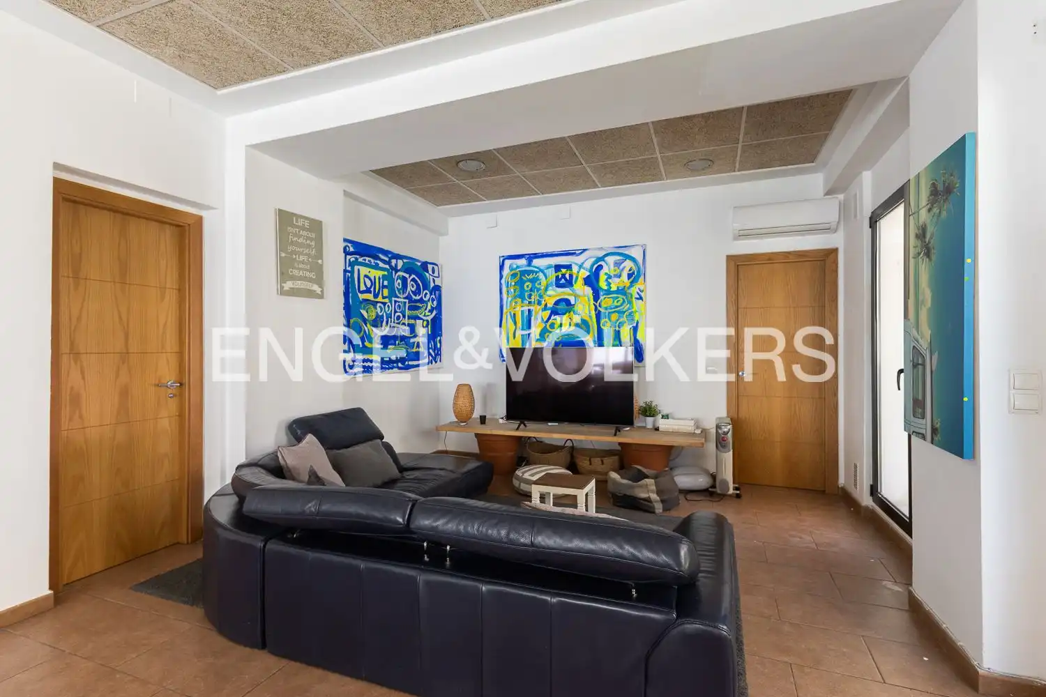 Sala de estar de Piso en venta en Valencia con Aire acondicionado, Calefacción y Jardín privado