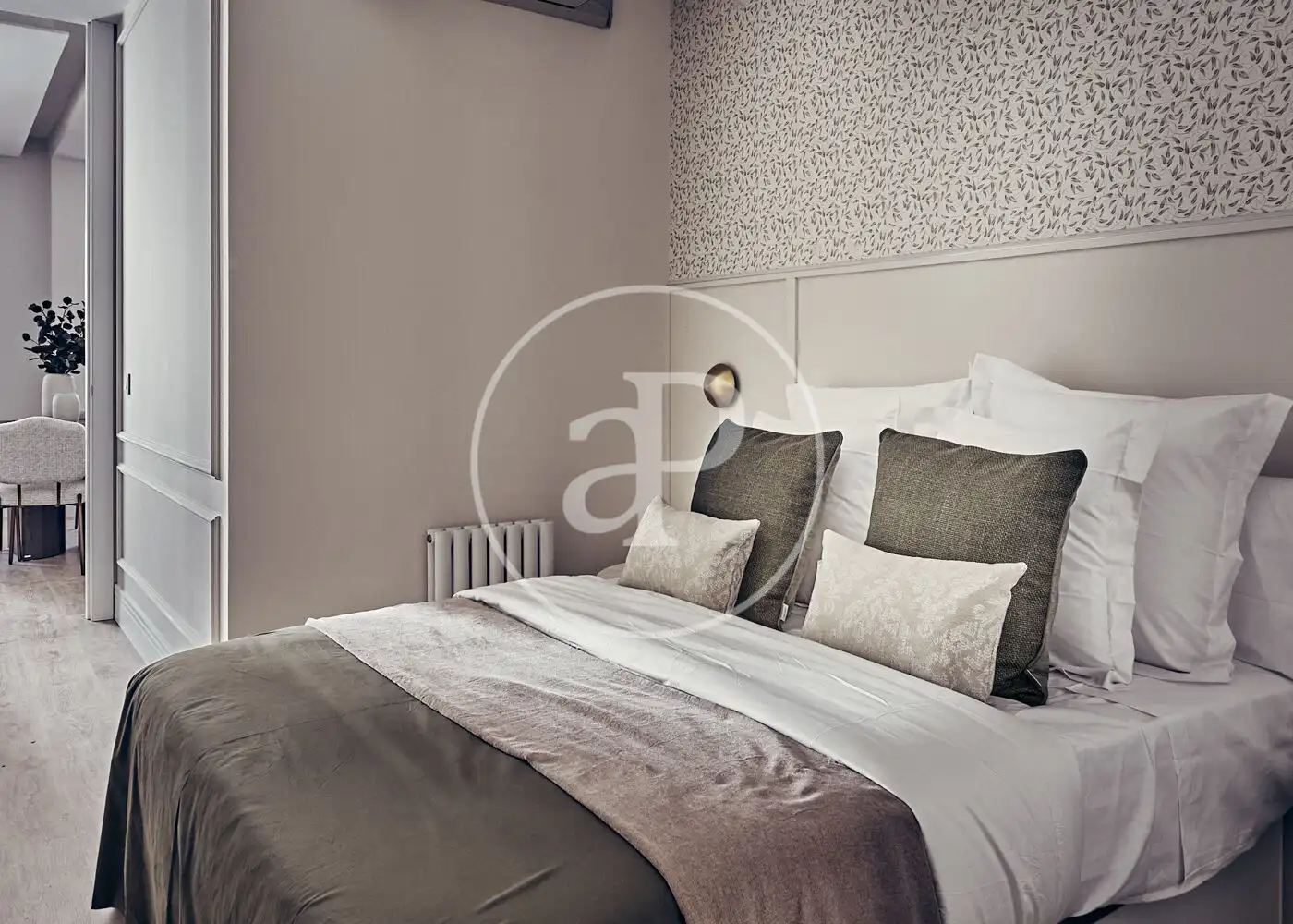 Schlafzimmer von Wohnung zum Verkauf in Madrid mit Klimaanlage, Heizung und Terrasse