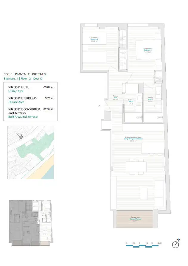 Apartament amb terrassa en venda a Centro Urbano, imagen 10