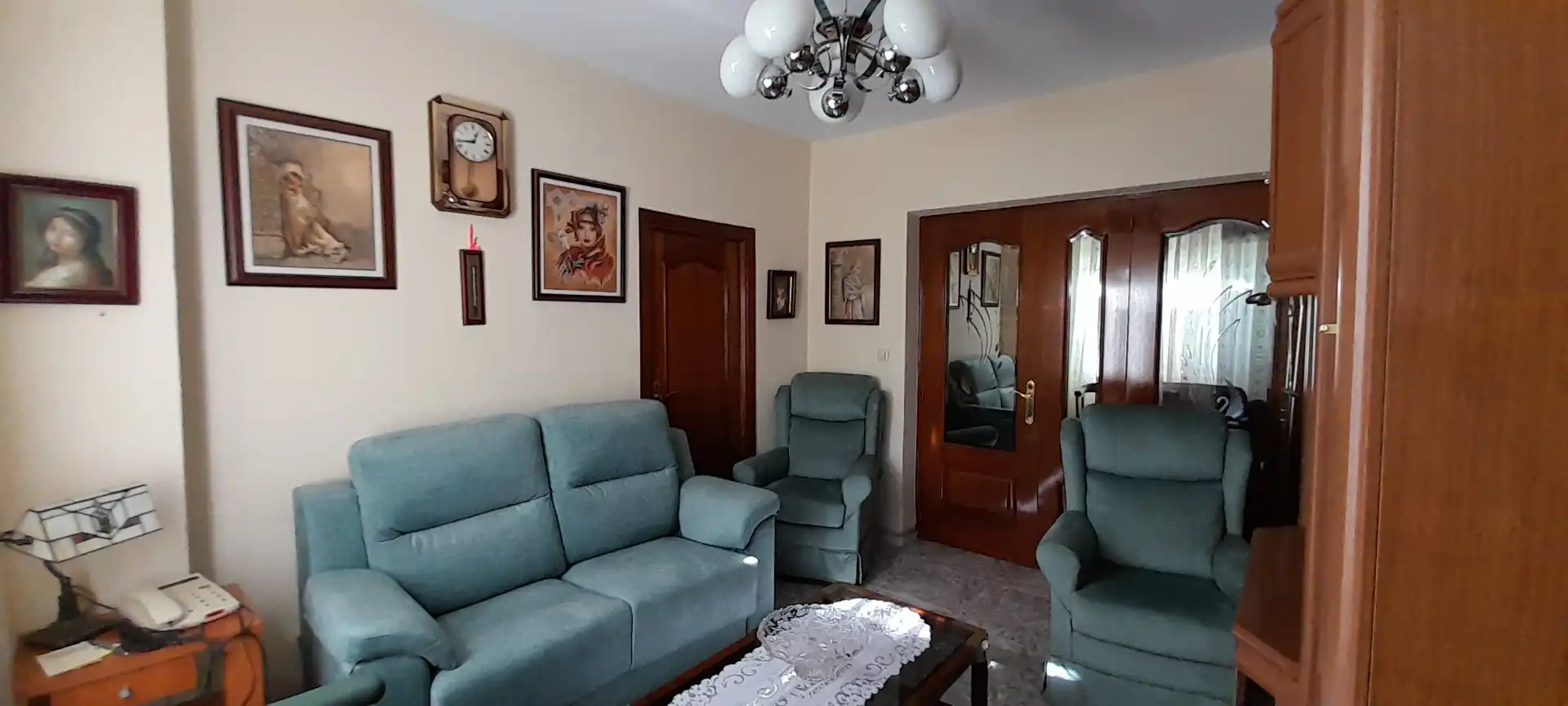 Living room of Flat for sale in Madrid  with Air Conditioner, Heating and Terrace