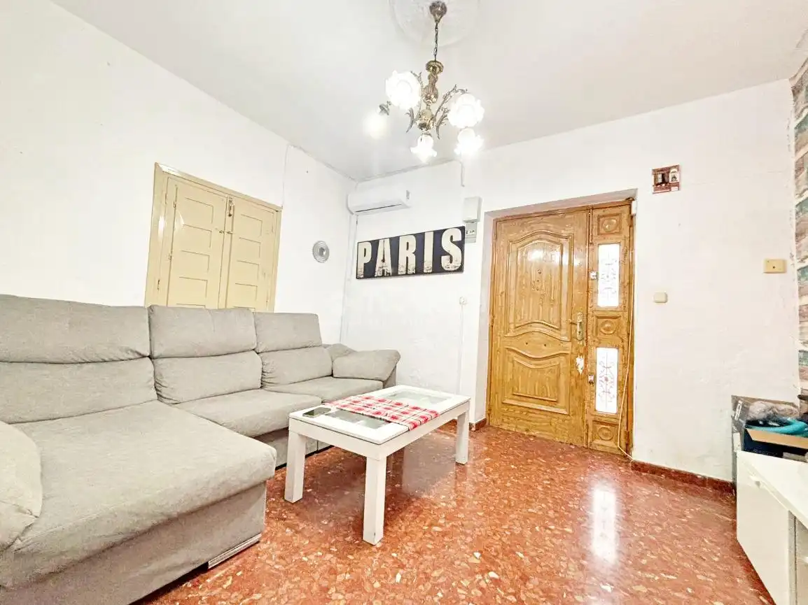 Sala de estar de Casa adosada en venta en Almogía con Aire acondicionado