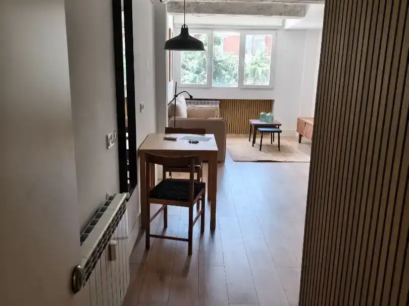 Wohnzimmer von Wohnung zur Miete in Madrid mit Klimaanlage, Abstellraum und Möbliert