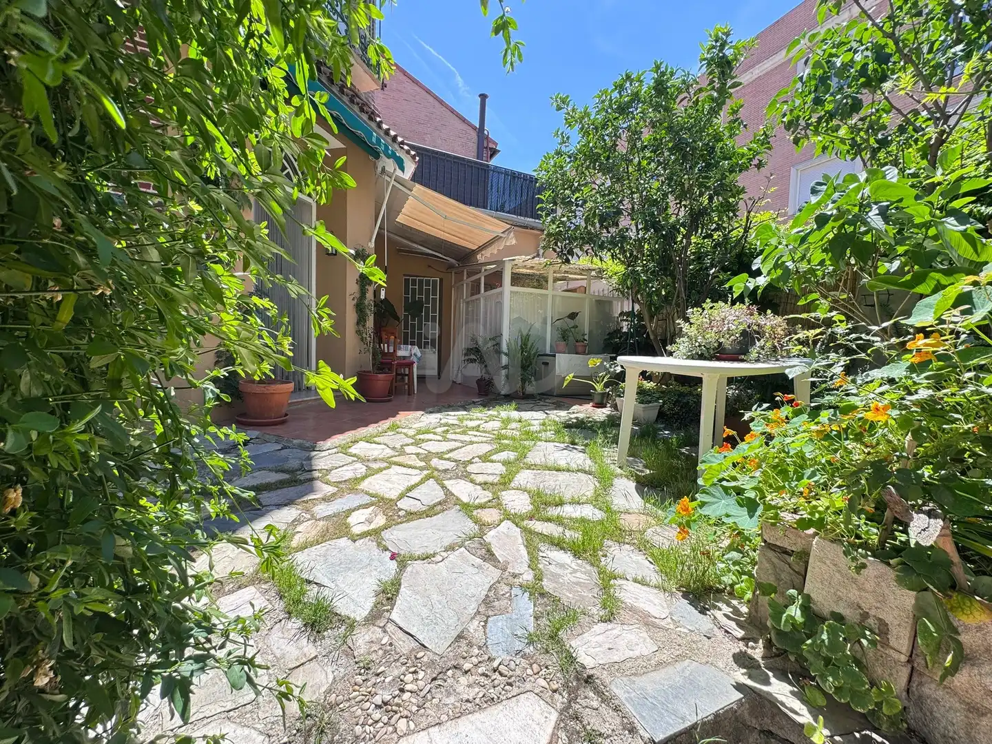 Garden of Flat for sale in Madrid  with Air Conditioner, Heating and Terrace