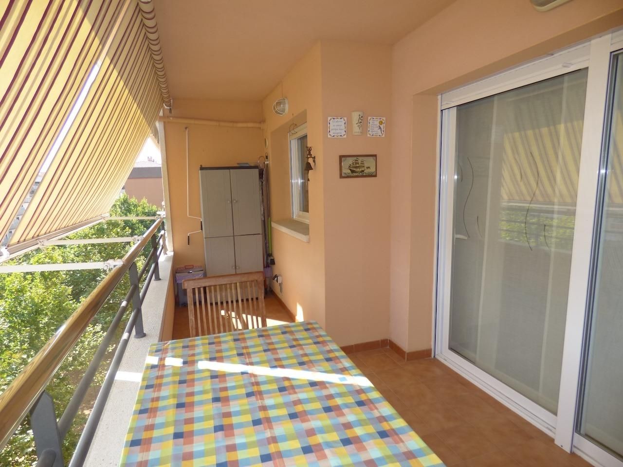 Balcony of Duplex for sale in Malgrat de Mar  with Air Conditioner, Parquet flooring and Terrace