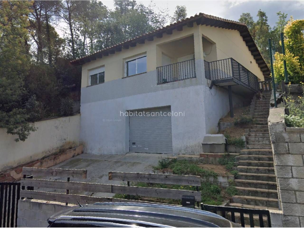 Vista exterior de Casa o chalet en venta en Vallgorguina con Jardín privado y Terraza