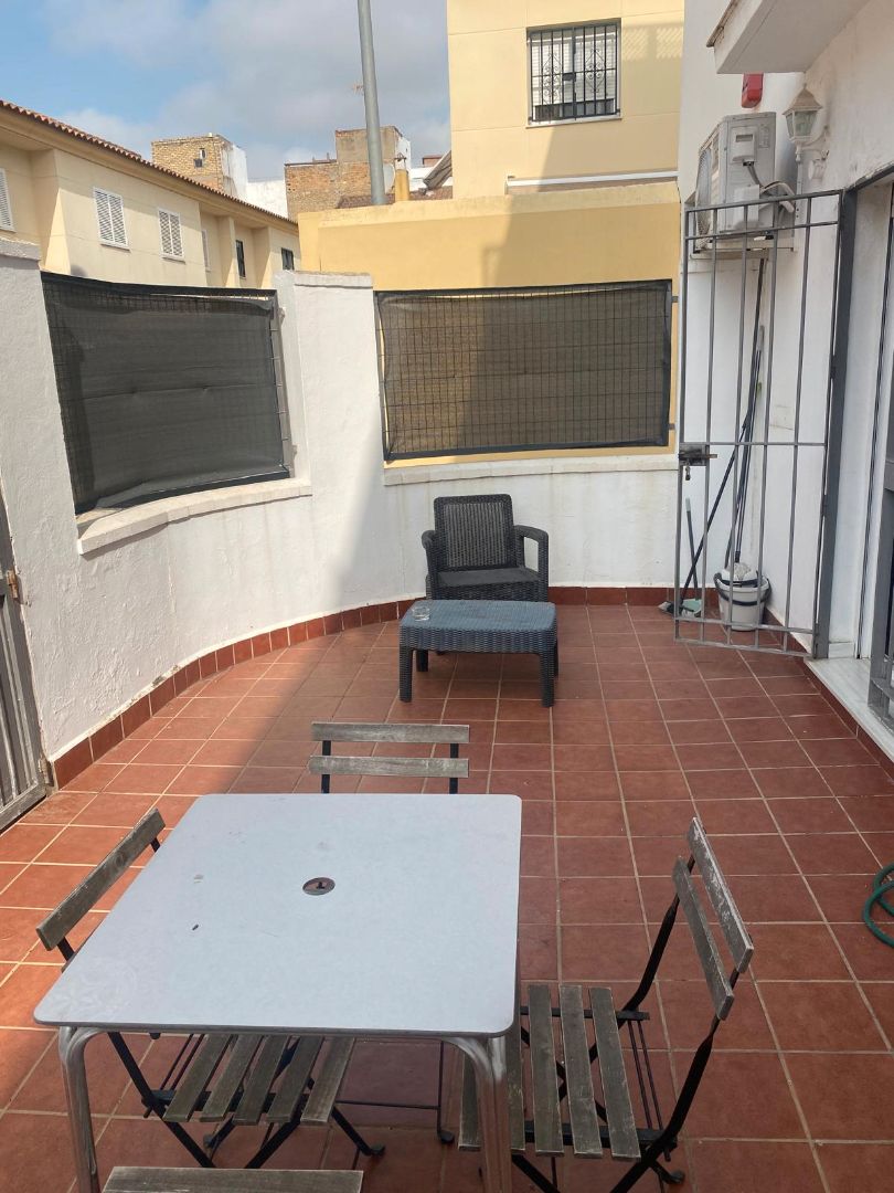 Terrace of Flat to rent in Jerez de la Frontera  with Air Conditioner and Furnished