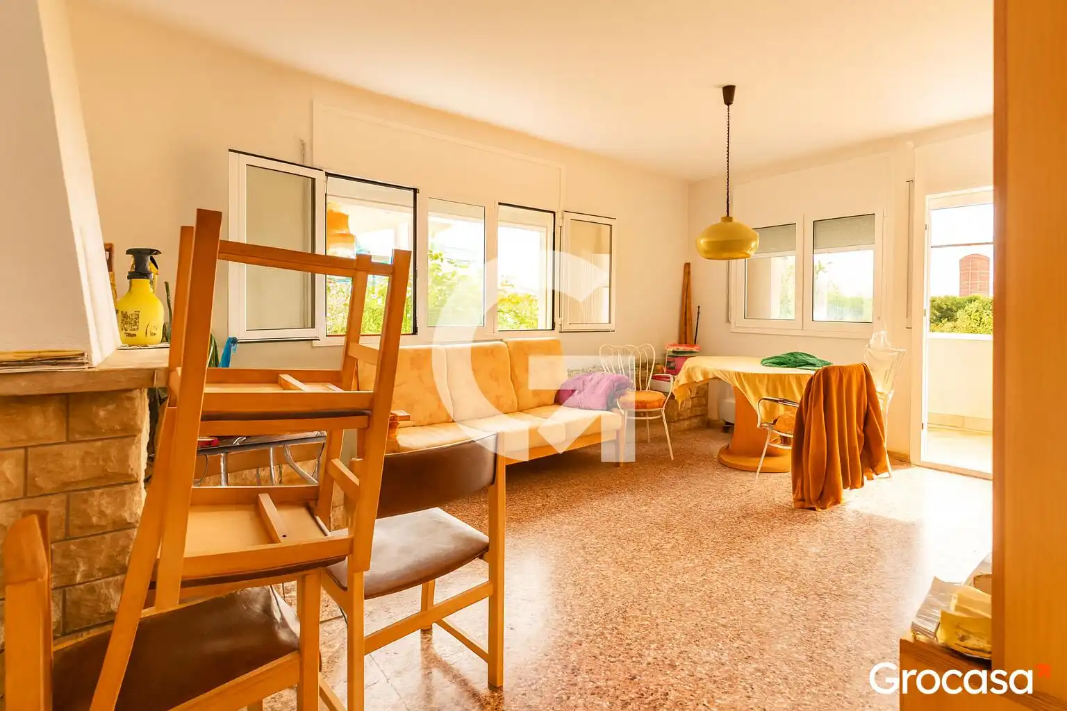 Esszimmer von Erdgeschoss zum Verkauf in Cunit mit Privatgarten und Terrasse