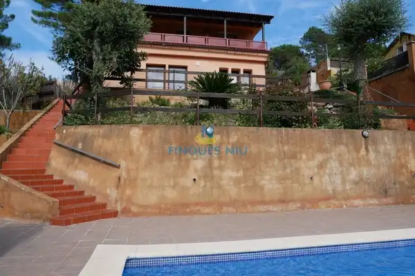 Swimming pool of Houses for sale in Lloret de Mar  with Private garden, Terrace and Swimming Pool