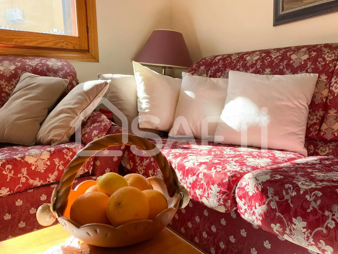 Sala d'estar de Casa adosada en venda en Sueca amb Terrassa, Balcó i Piscina comunitària