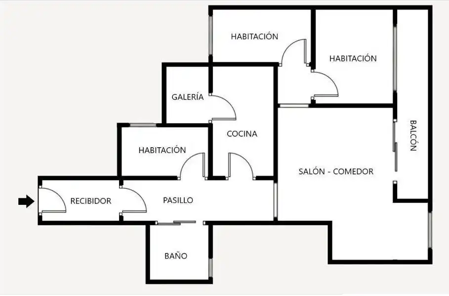 Piso con terraza en venta en Carrer del Pont del Treball Digne, imagen 18