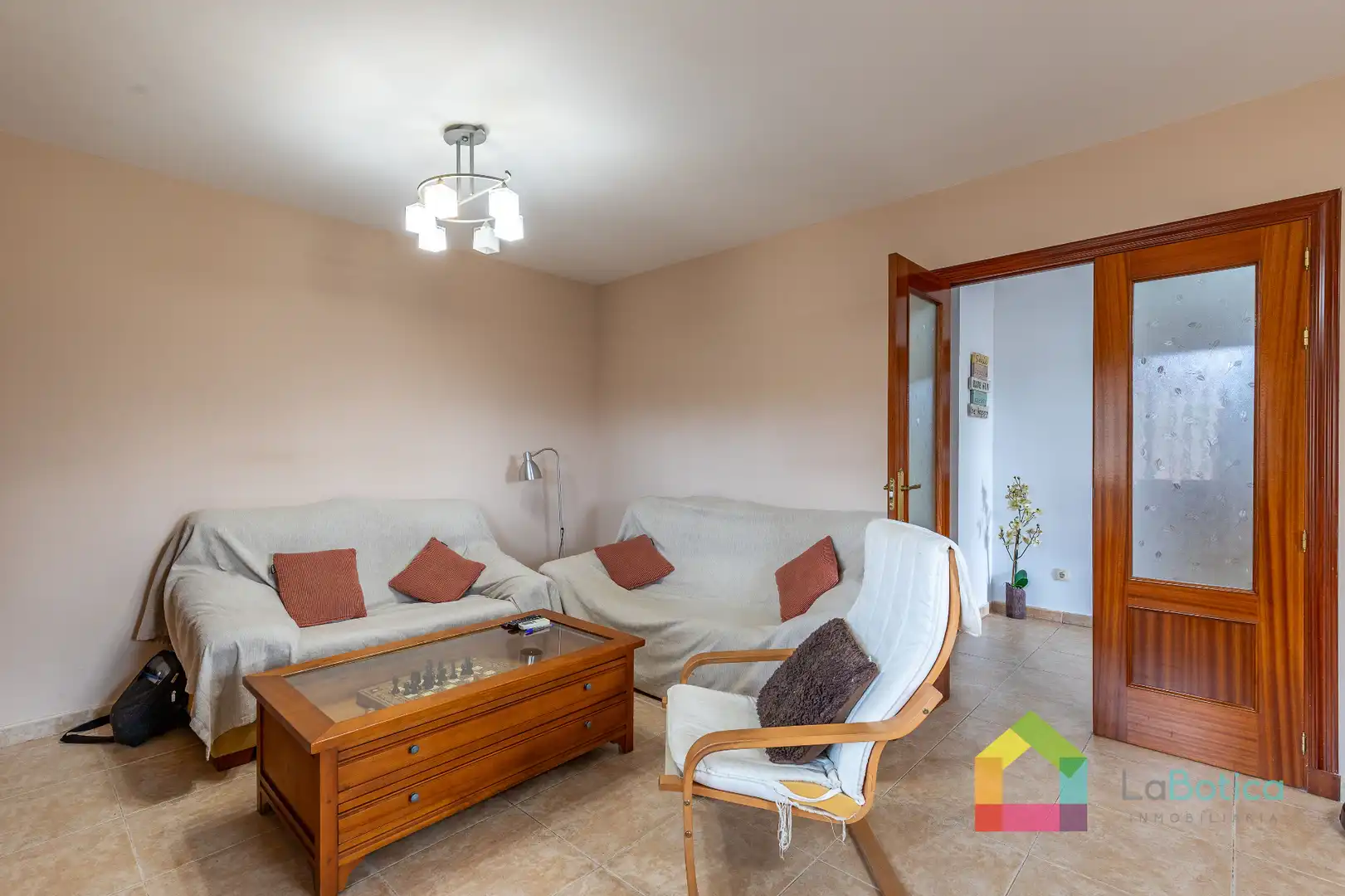 Wohnzimmer von Haus oder Chalet zum Verkauf in Burguillos de Toledo mit Klimaanlage, Heizung und Terrasse