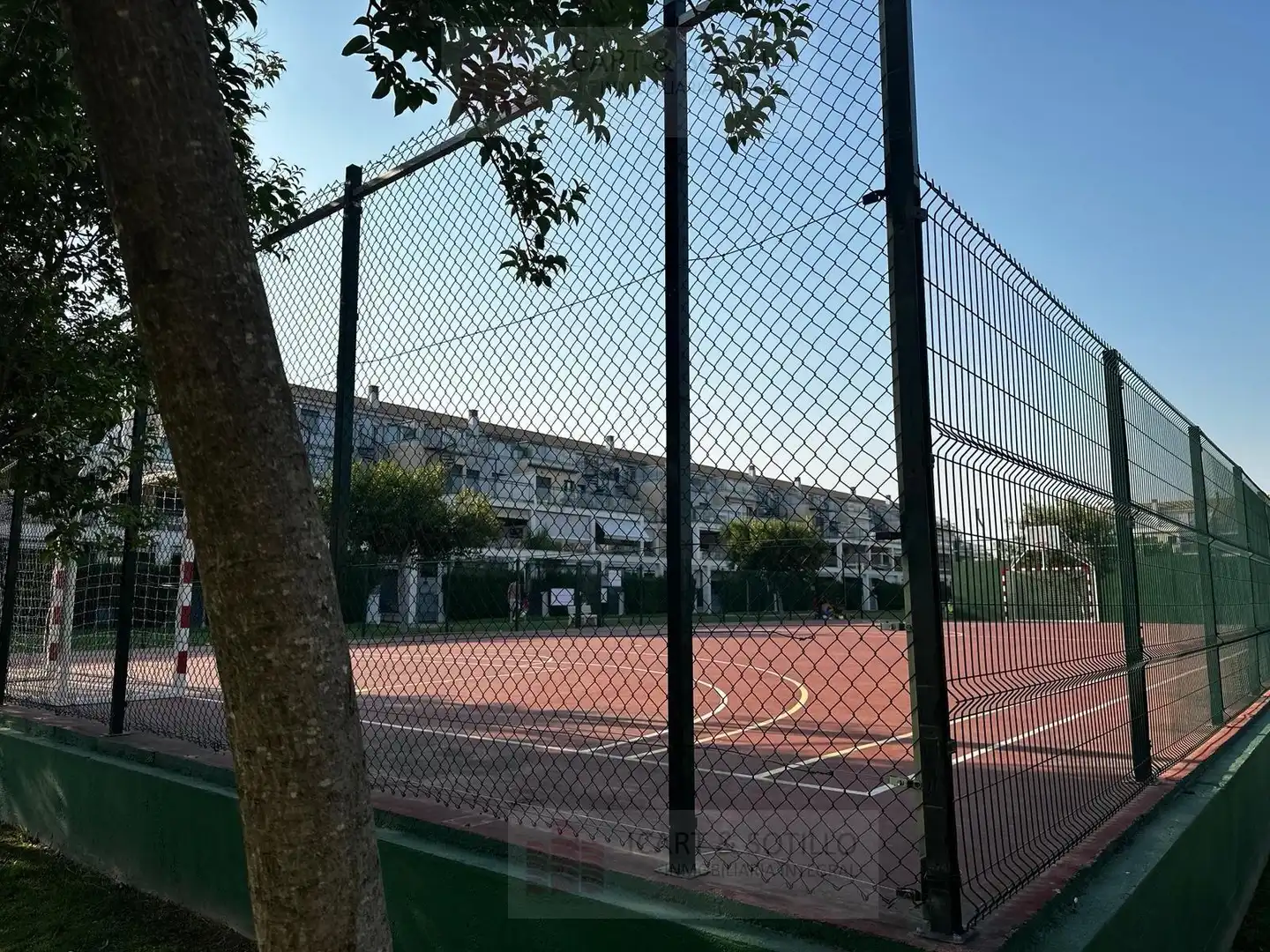 Außenansicht von Dachboden zur Miete in San Jorge / Sant Jordi mit Klimaanlage, Heizung und Privatgarten