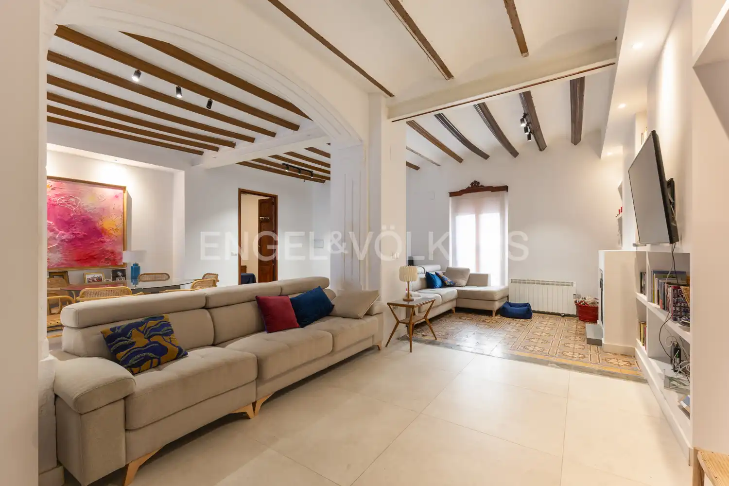 Sala d'estar de Casa o xalet en venda en Moncofa amb Calefacció, Piscina i Balcó