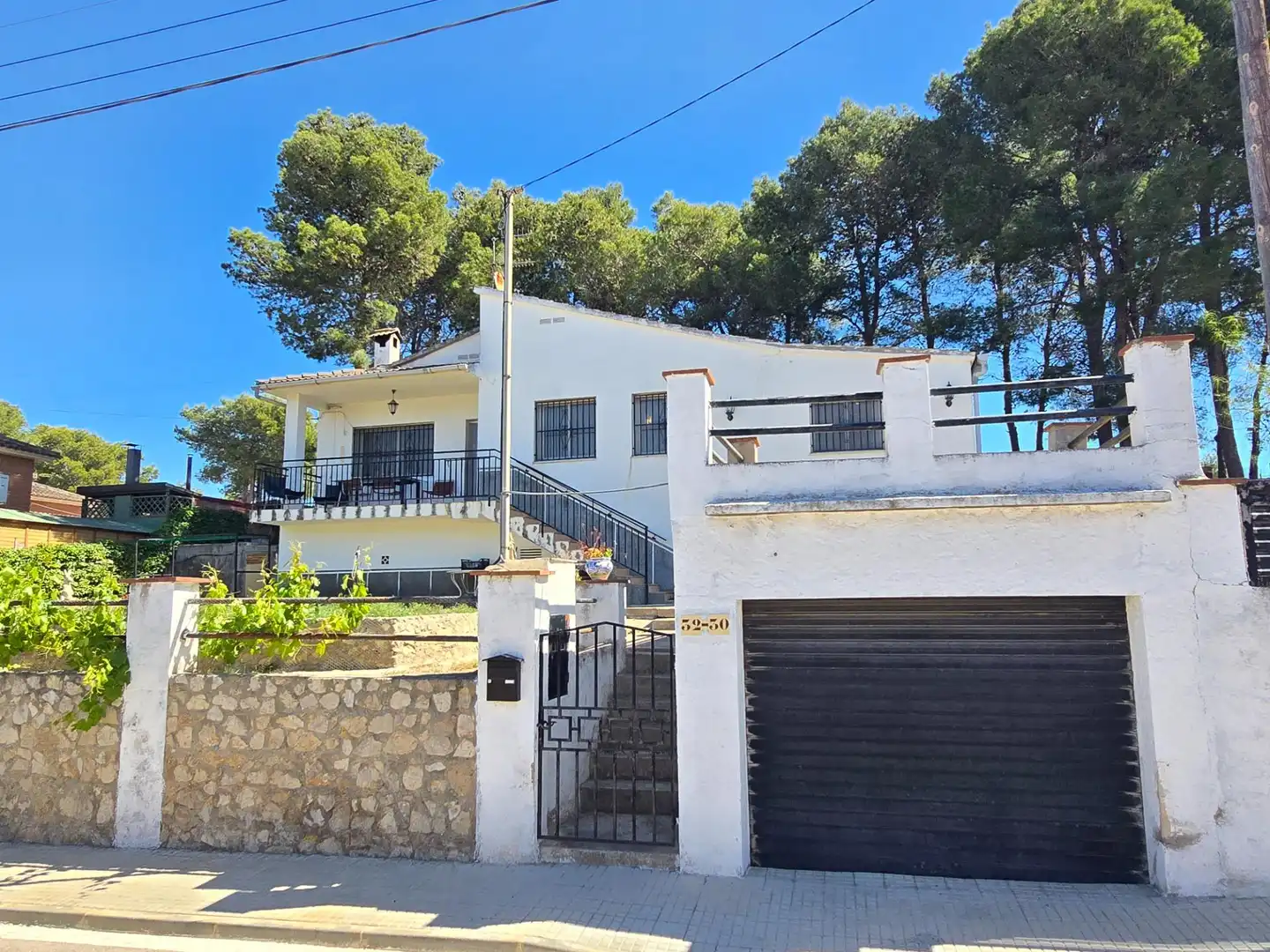Vista exterior de Casa o chalet en venta en Canyelles con Calefacción, Jardín privado y Trastero