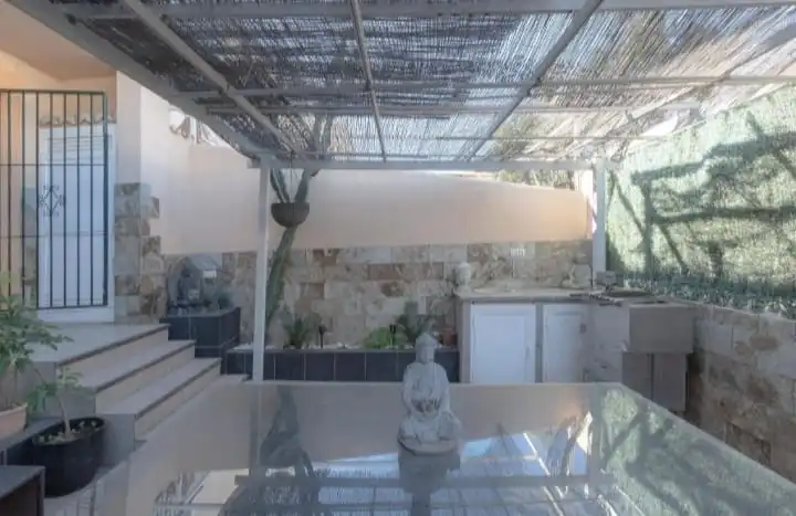 Terraza de Casa adosada de alquiler en Benalmádena con Aire acondicionado, Terraza y Amueblado