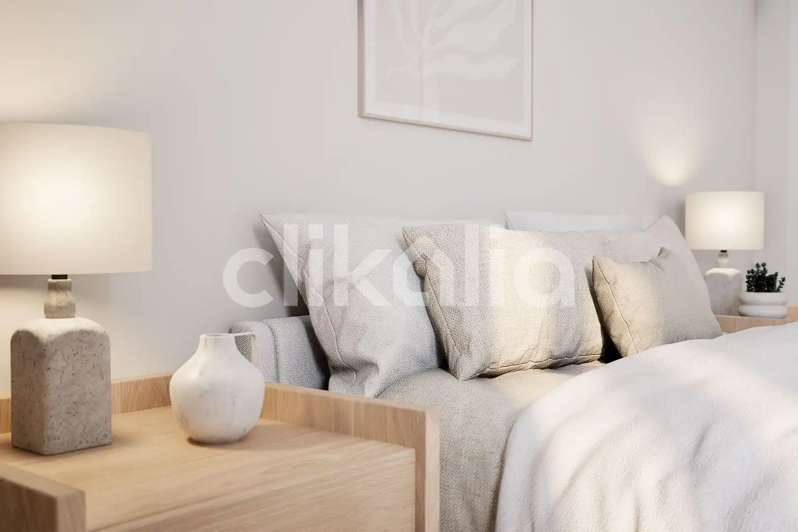 Bedroom of Flat for sale in Madrid  with Air Conditioner, Heating and Terrace