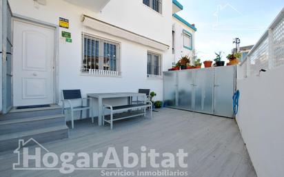 Terrace of Single-family semi-detached for sale in Dénia  with Air Conditioner, Heating and Private garden