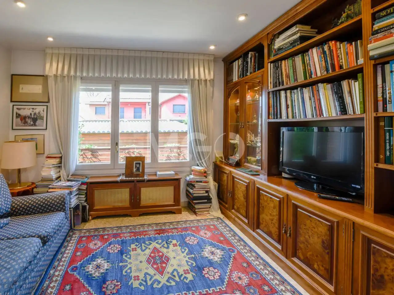 Sala de estar de Casa o chalet en venta en Manlleu con Aire acondicionado, Jardín privado y Terraza
