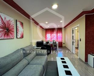 Living room of Single-family semi-detached for sale in Ibi  with Air Conditioner, Heating and Parquet flooring