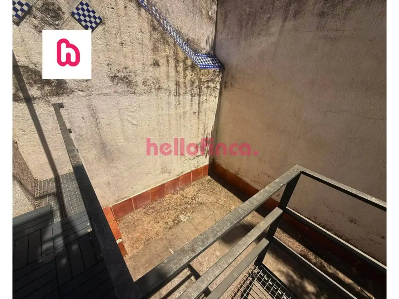 Terrasse von Wohnung zum Verkauf in Badalona mit Heizung, Privatgarten und Terrasse