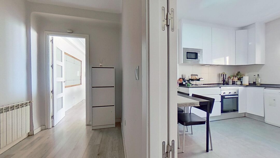 Cocina de Piso de alquiler en  Madrid Capital con Aire acondicionado y Calefacción