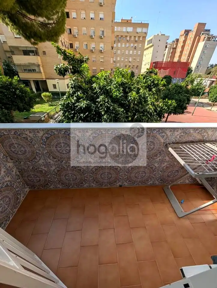 Balcony of Flat for rent in Macarena