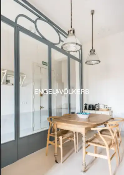 Küche von Wohnung zur Miete in Madrid mit Klimaanlage, Heizung und Möbliert