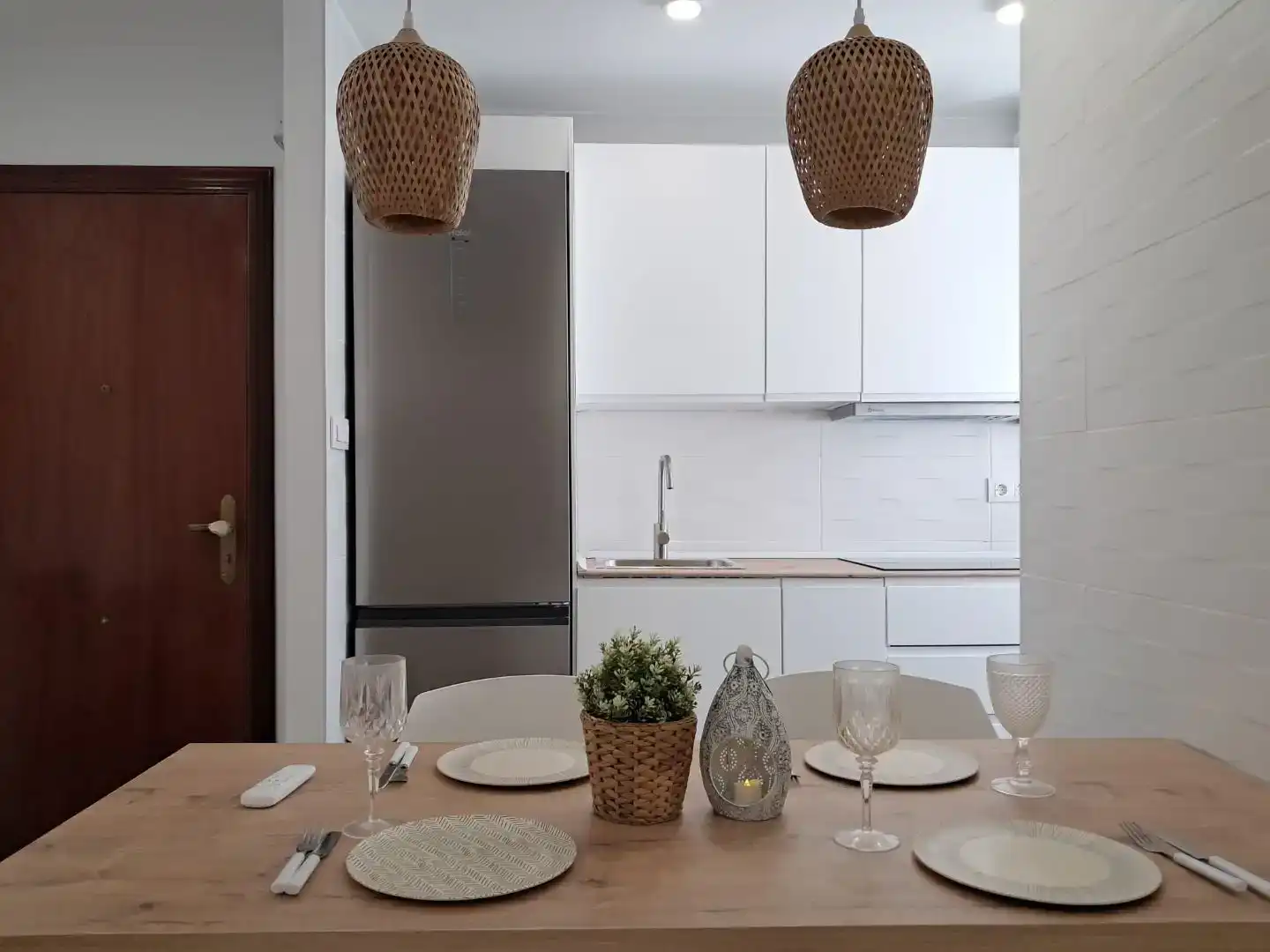 Cocina de Piso de alquiler en Sevilla con Aire acondicionado, Parquet y Amueblado