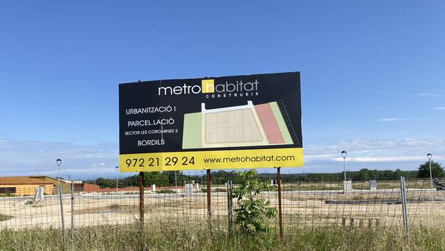 Terreno residencial en Venta en Carrer Joan Maragall en Bordils
