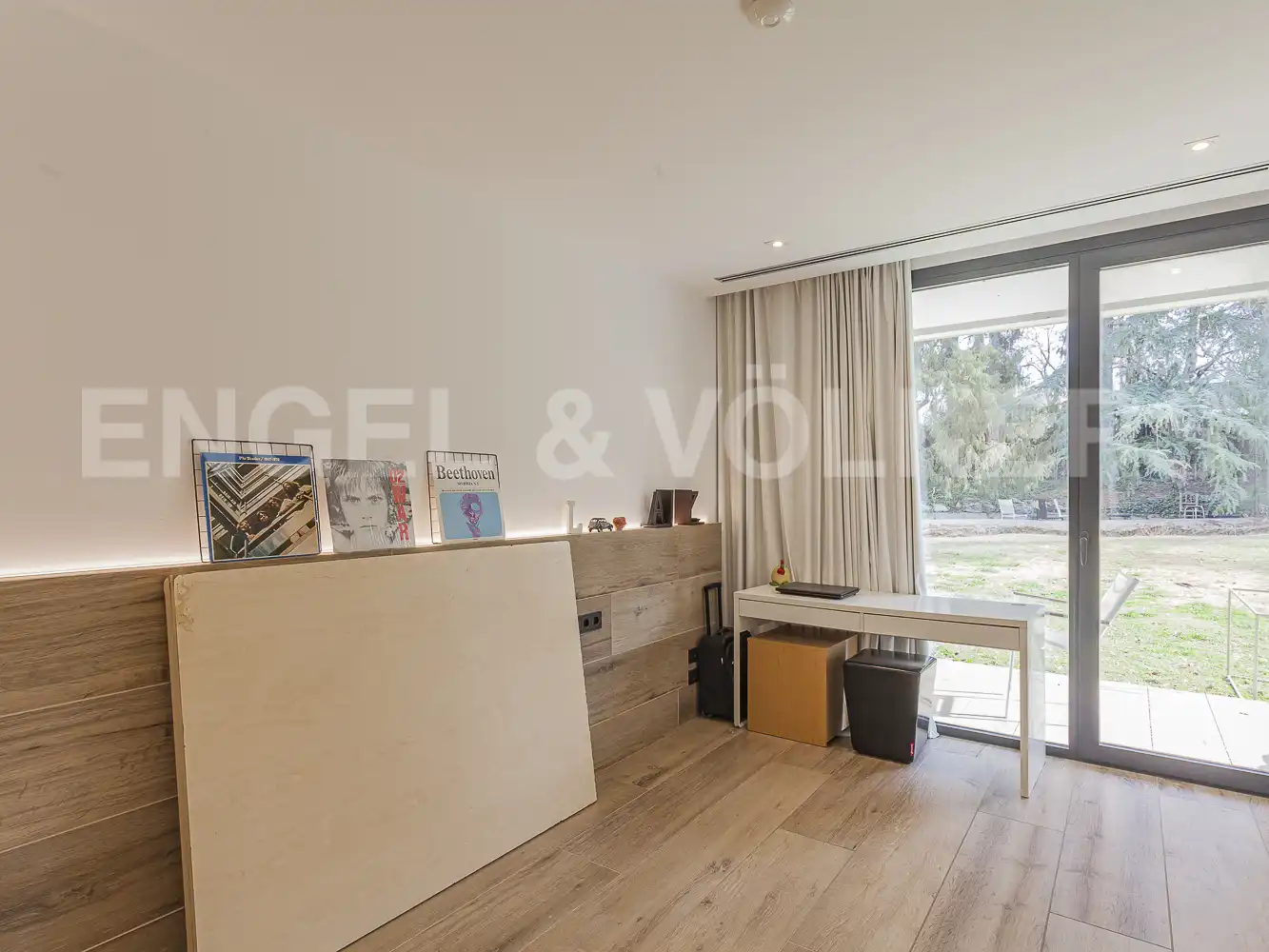 Dormitori de Casa o xalet de lloguer en Sant Cugat del Vallès amb Aire condicionat, Calefacció i Jardí privat