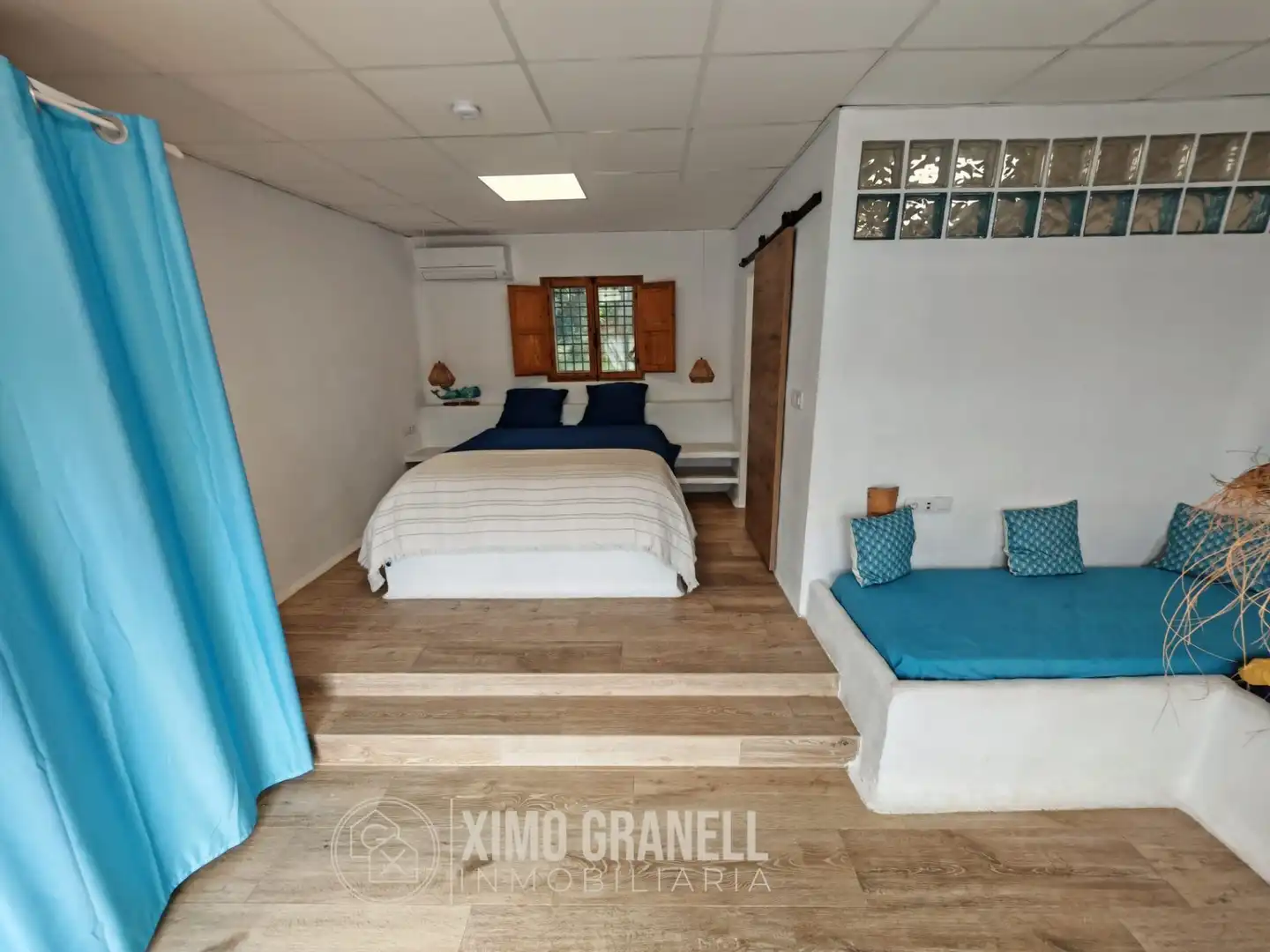 Schlafzimmer von Country house zum Verkauf in Sagunto / Sagunt mit Klimaanlage, Heizung und Privatgarten